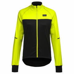 Womens Phantom WINDSTOPPER® Jacket - Black/Neon Yellow
