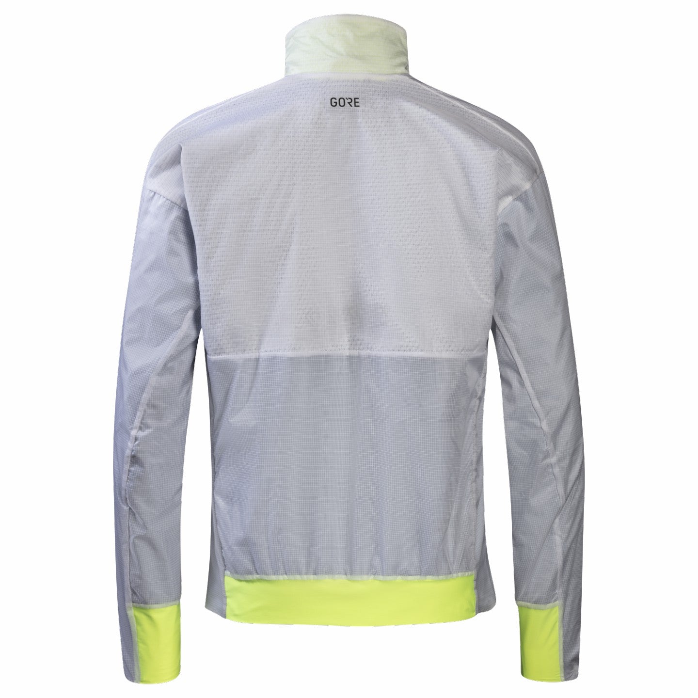 Mens Drive WINDSTOPPER® Jacket - White/Neon Yellow