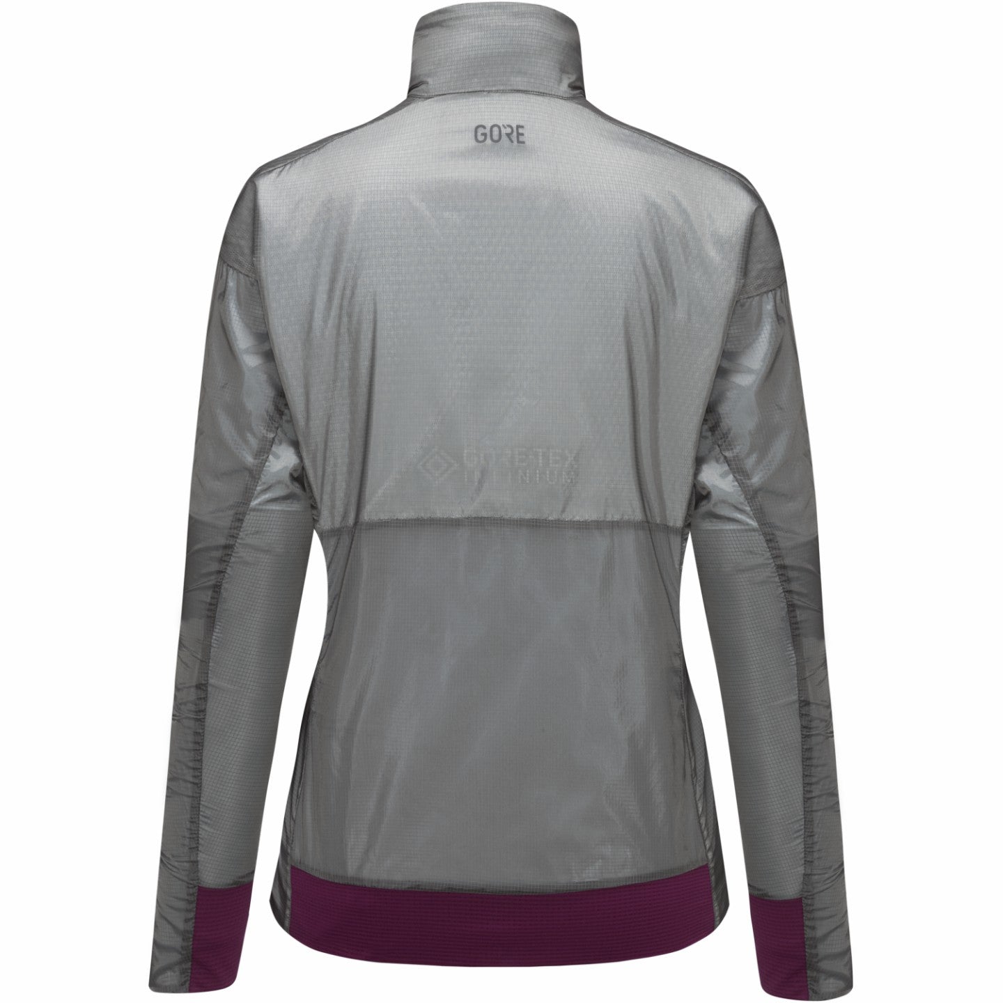 Womens Drive WINDSTOPPER® Jacket - Lab Gray/Process Purple