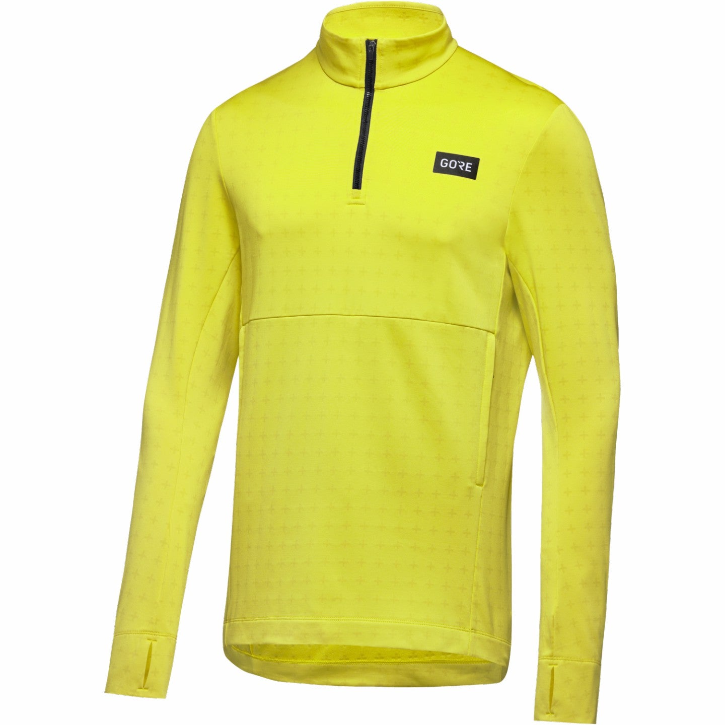 Mens Everyday Thermo 1/4-Zip - Neon Yellow