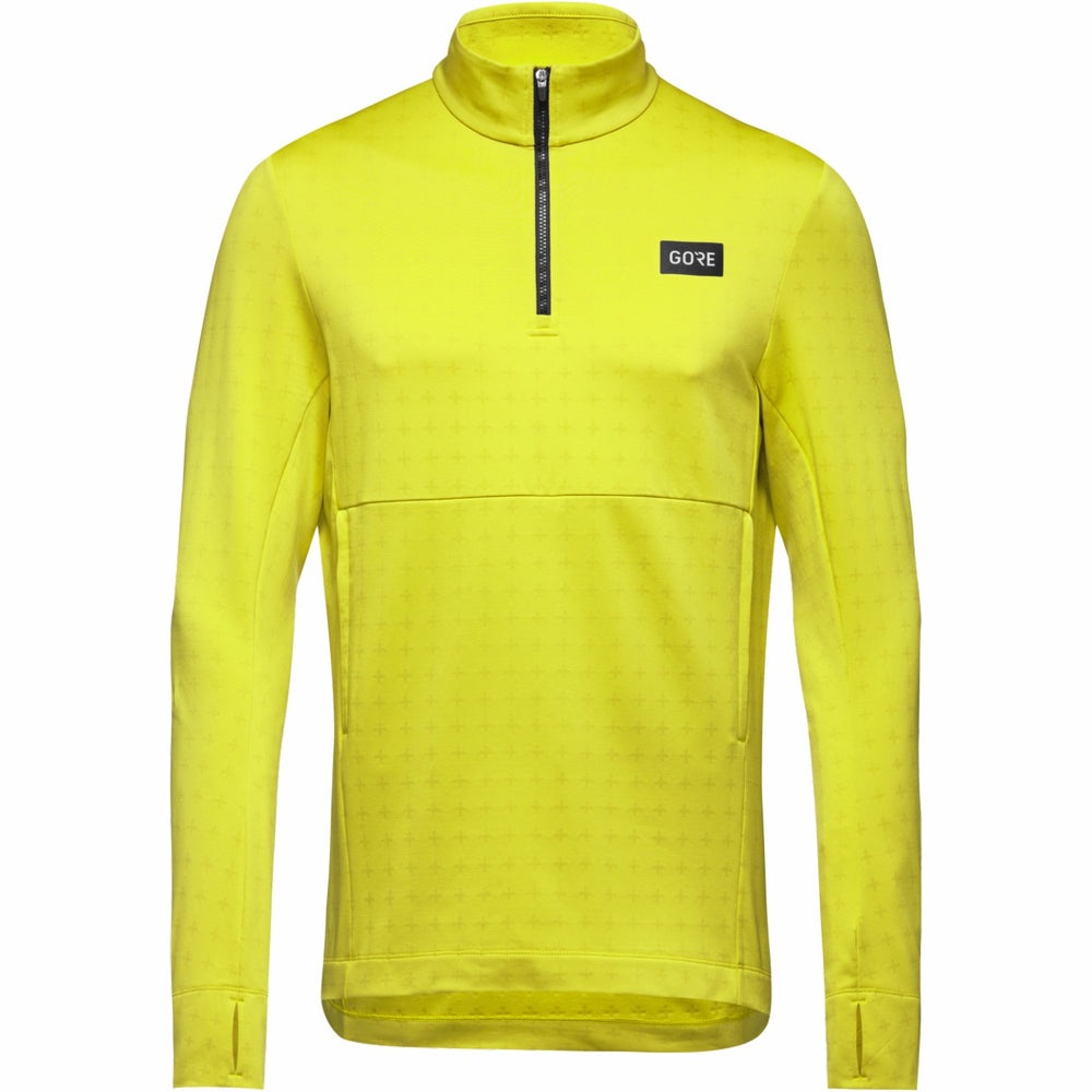 Mens Everyday Thermo 1/4-Zip - Neon Yellow