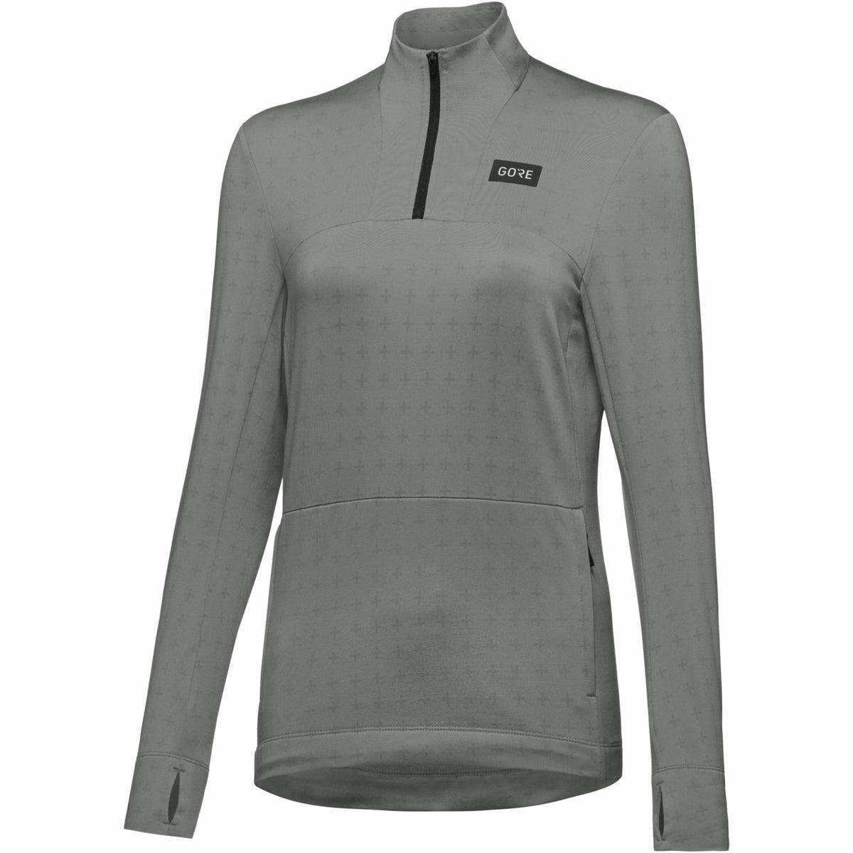 Womens Everyday Thermo 1/4-Zip - Lab Gray