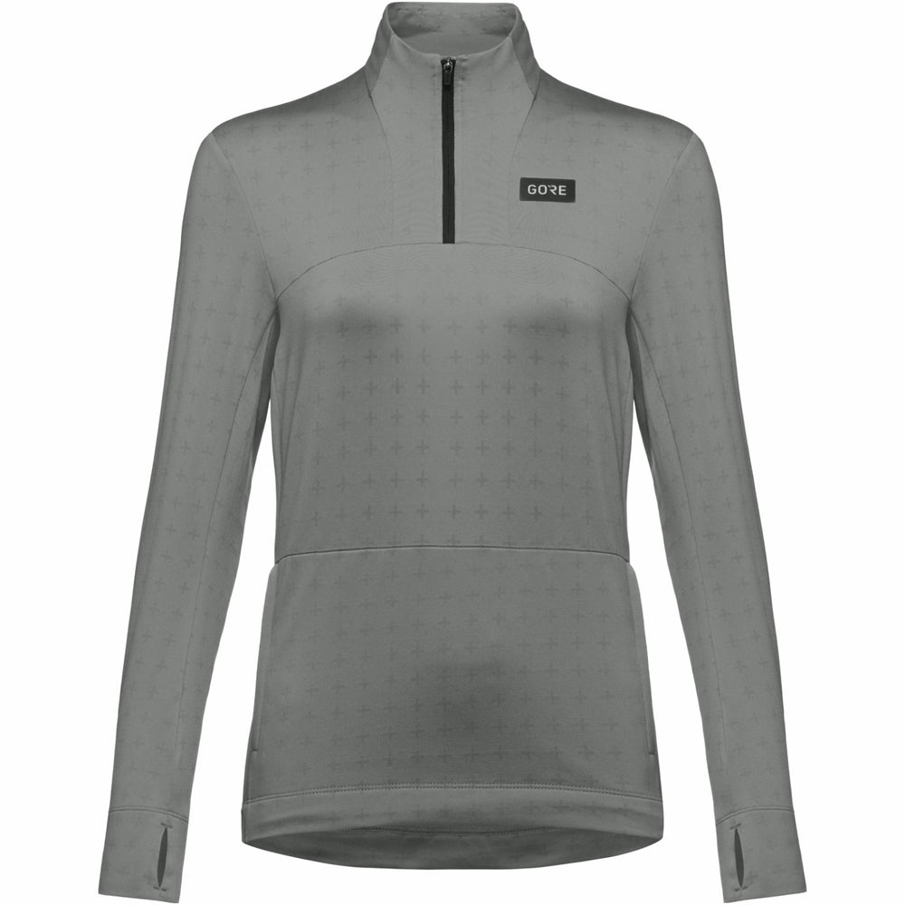 Womens Everyday Thermo 1/4-Zip - Lab Gray