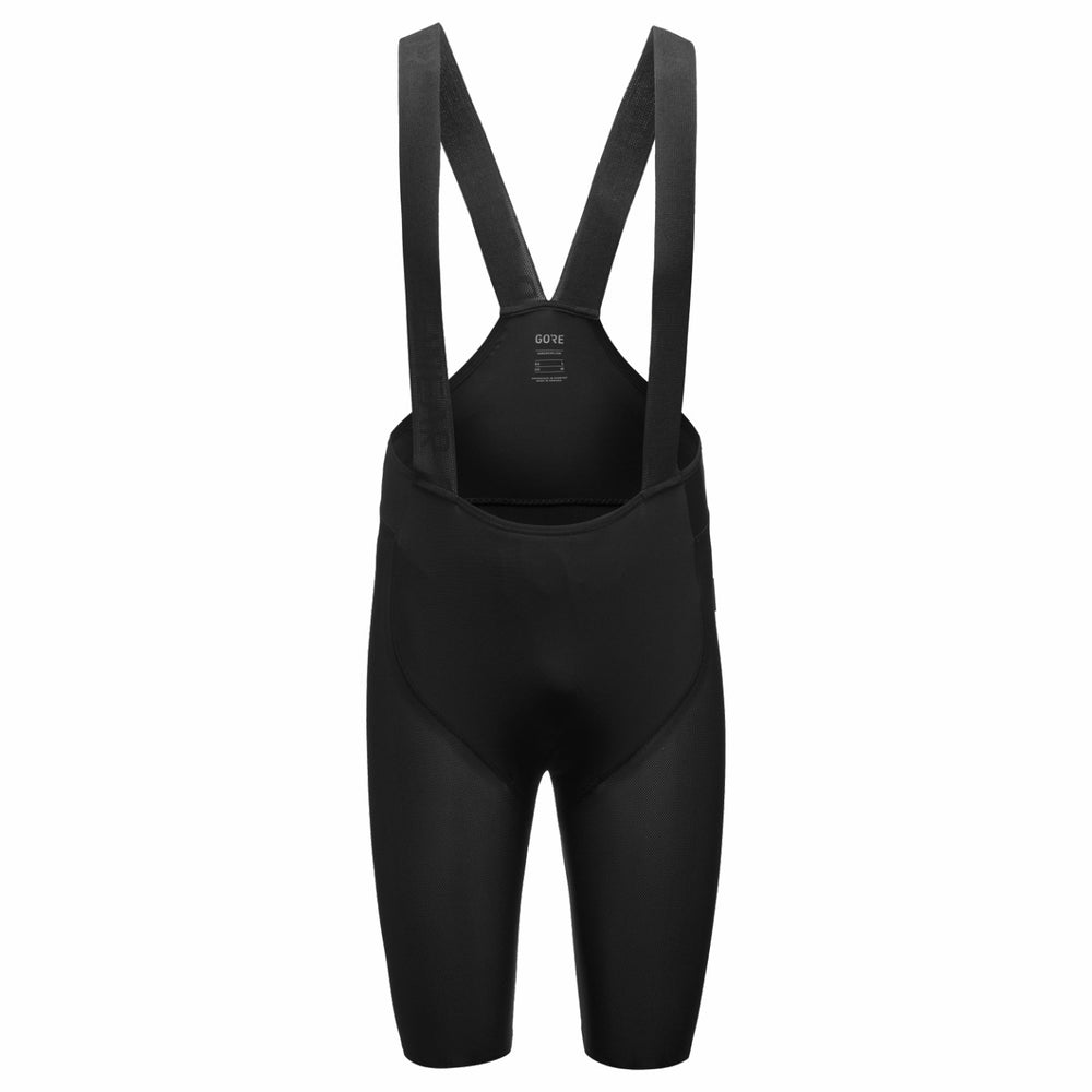 Mens FERNFLOW Liner Bib Shorts+ - Black