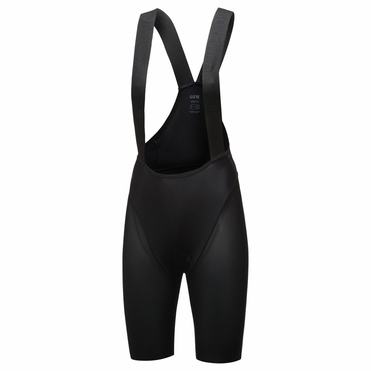 Womens FERNFLOW Liner Bib Shorts+ - Black