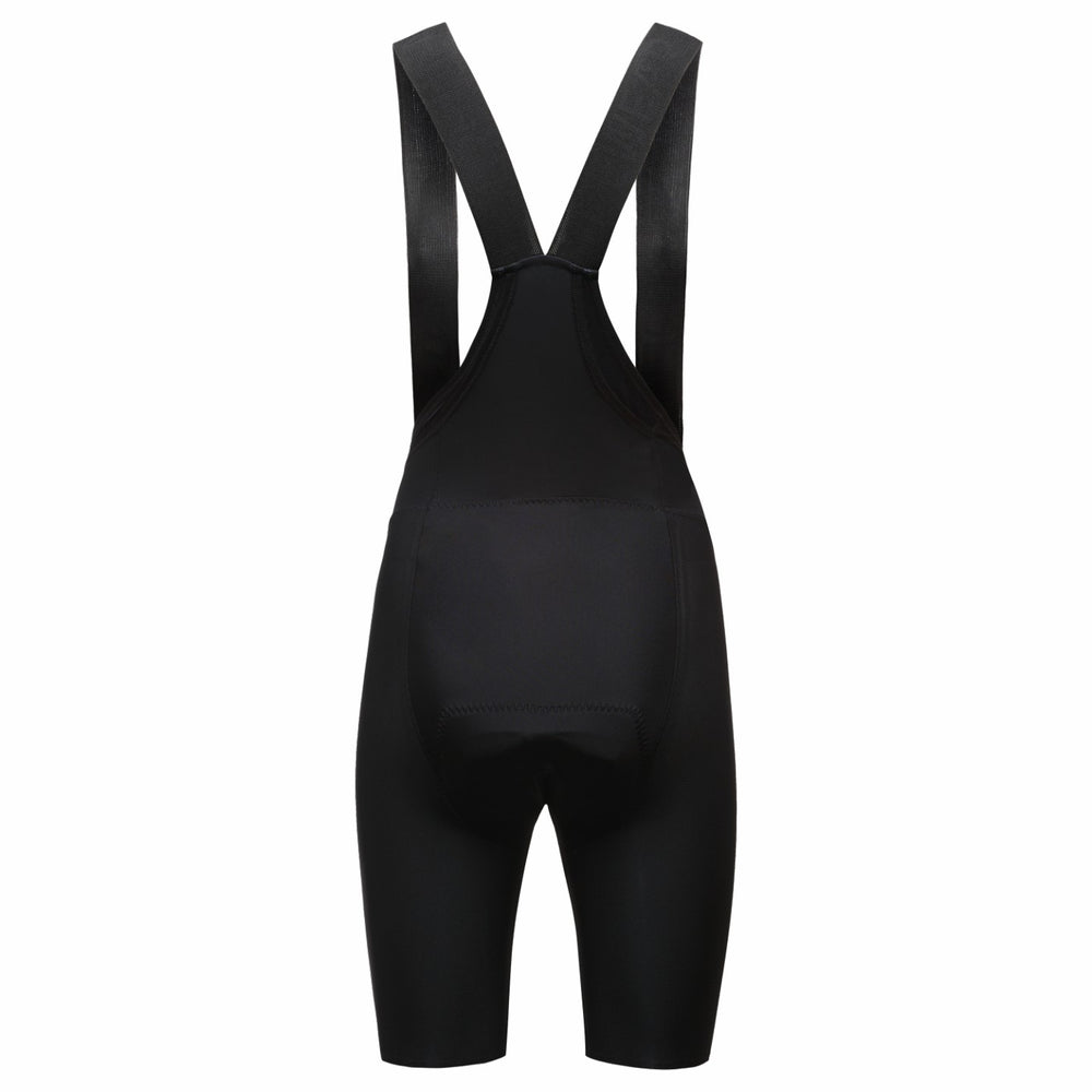 Womens FERNFLOW Liner Bib Shorts+ - Black