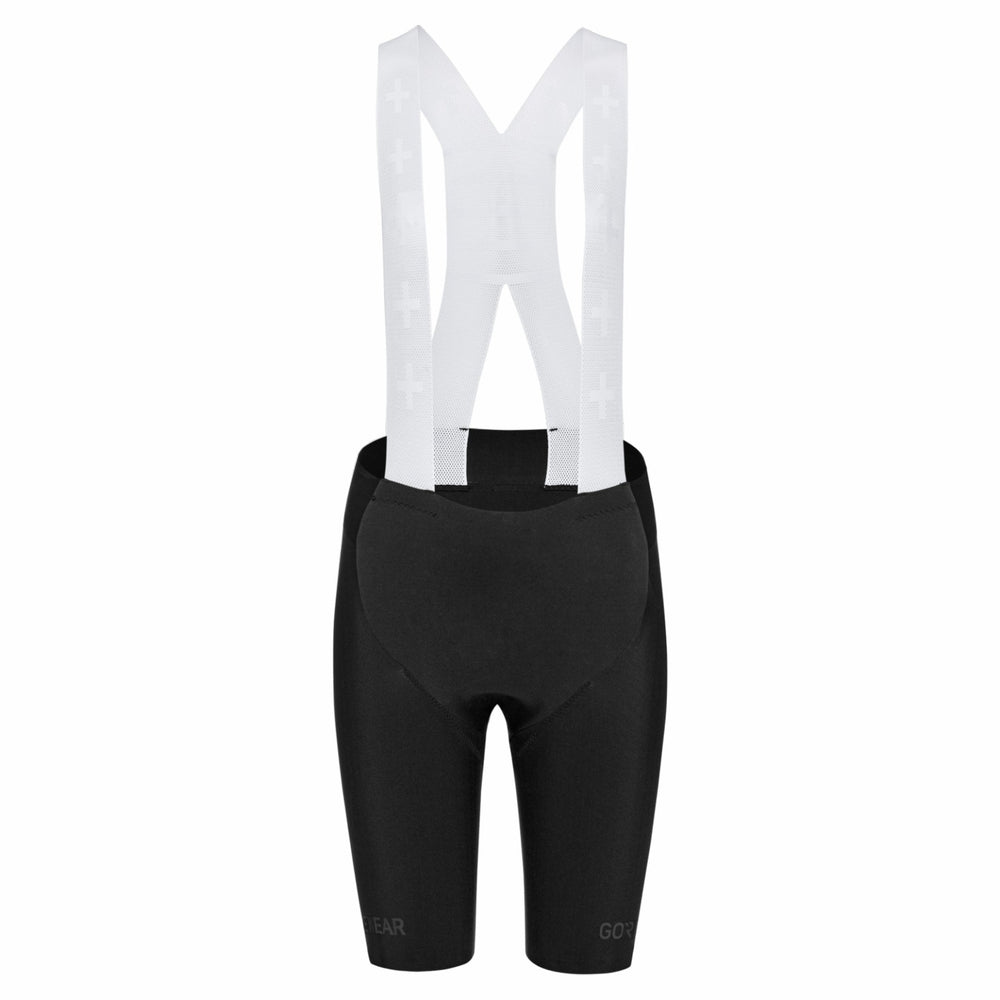Womens Distance Bib Shorts+ 2.0 - Black