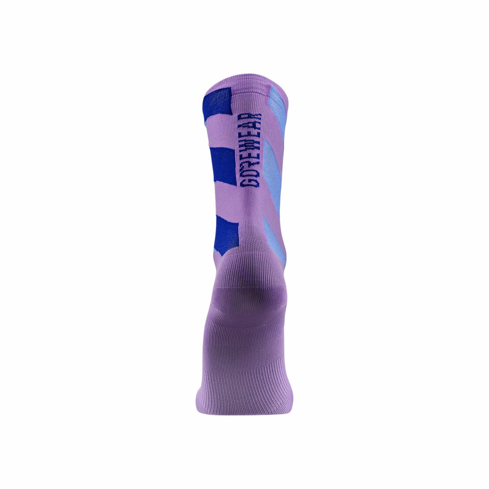 Men/Womens Essential Signal Socks - Scrub Purple/Ultramarine Blue