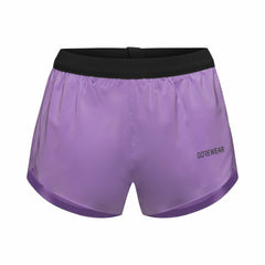 Womens CONCURVE Split Shorts - Scrub Purple