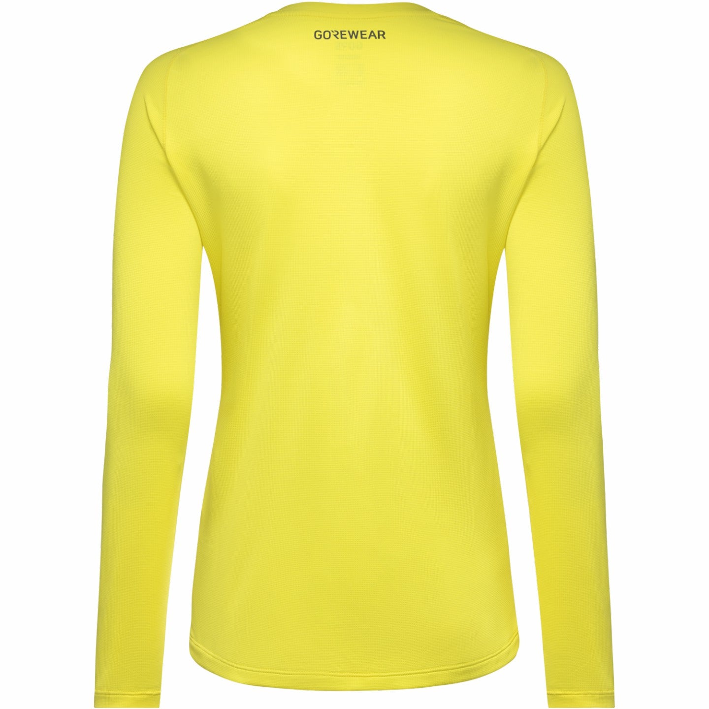 Womens Everyday Long Sleeve Shirt - Washed Neon Yellow