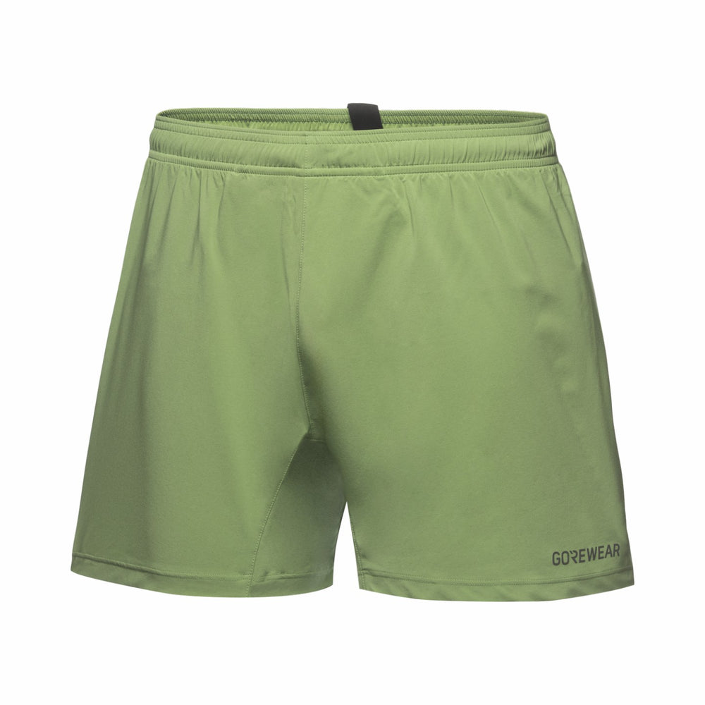 Mens CONCURVE 5” Brief Shorts - Engine Green