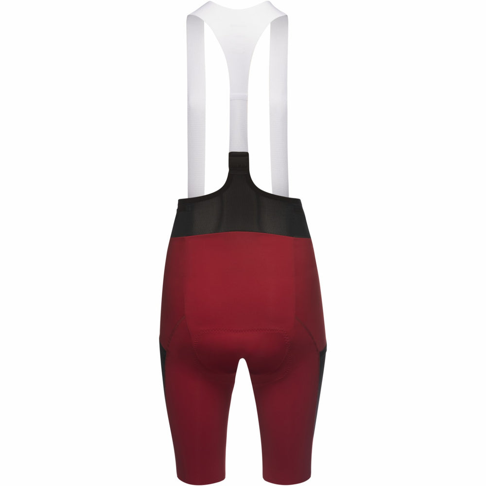 Womens SPINSHIFT Cargo Bib Shorts+ - Utility Red