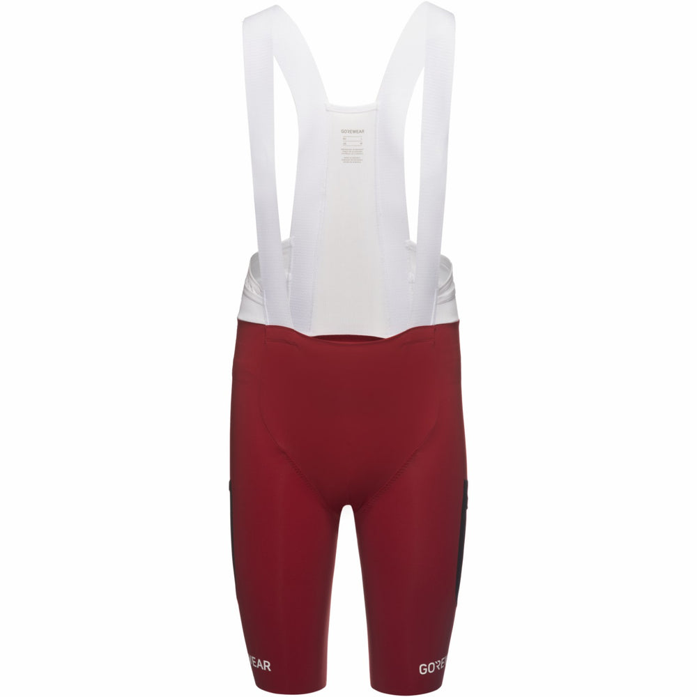 Mens SPINSHIFT Cargo Bib Shorts+ - Utility Red