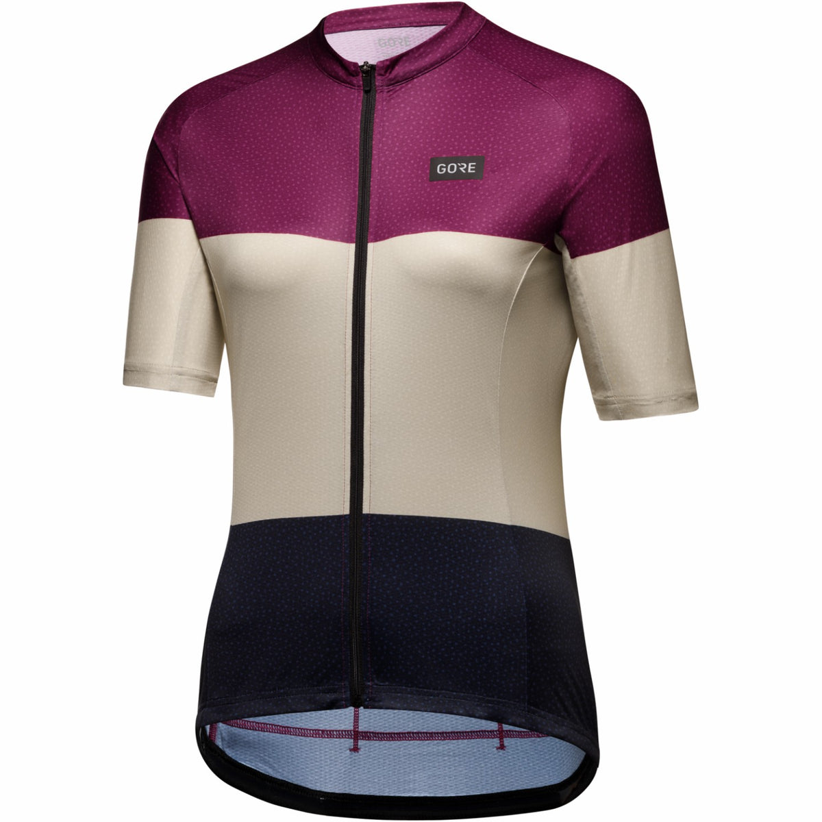 Womens Spirit Stripes Jersey - Process Purple/Tech Beige