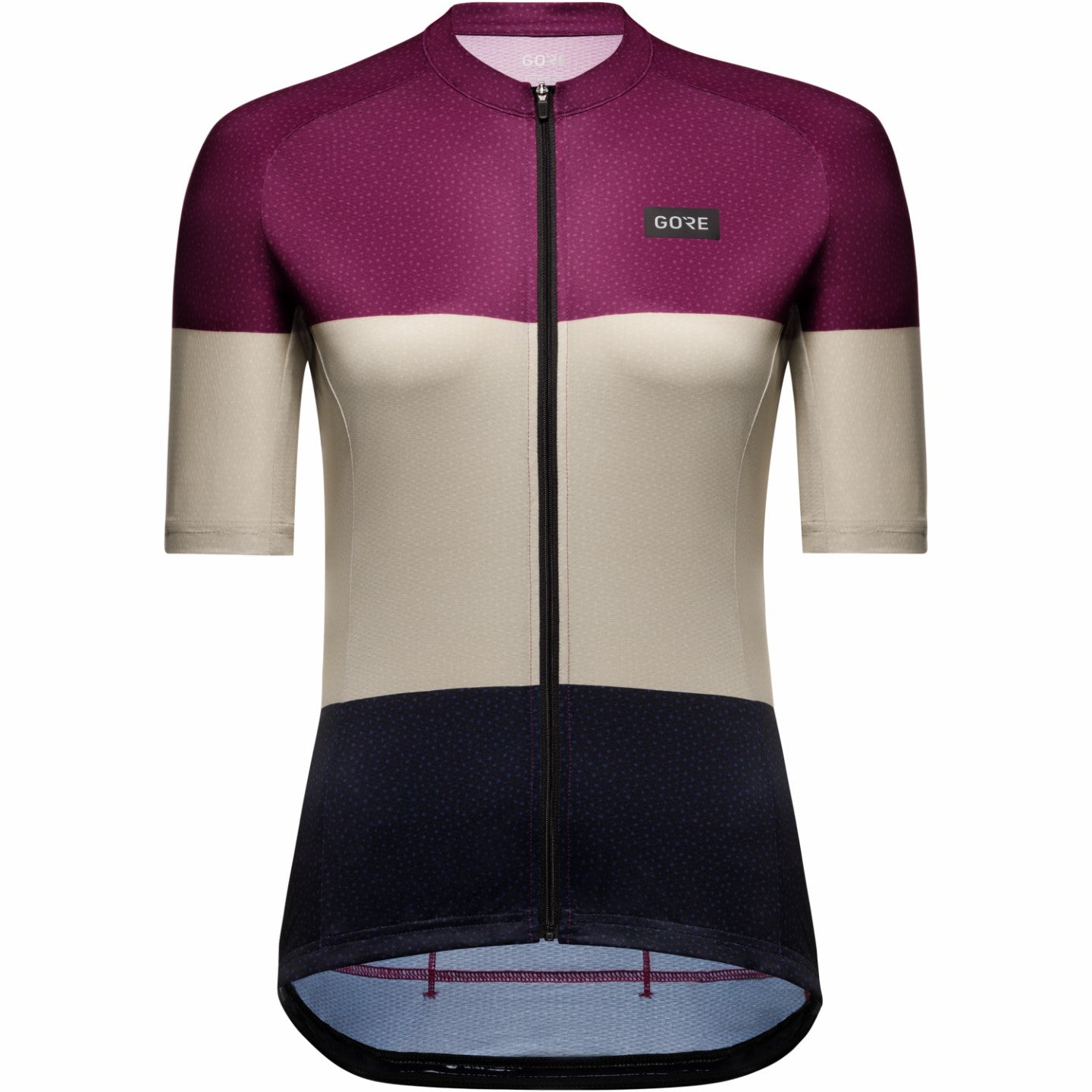 Womens Spirit Stripes Jersey - Process Purple/Tech Beige
