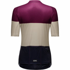 Womens Spirit Stripes Jersey - Process Purple/Tech Beige