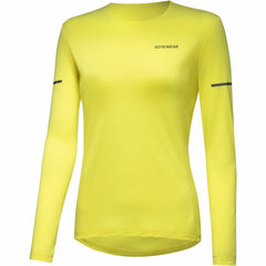 Womens Contest 2.0 Long Sleeve Tee - Washed Neon Yellow