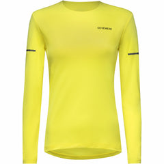 Womens Contest 2.0 Long Sleeve Tee - Washed Neon Yellow