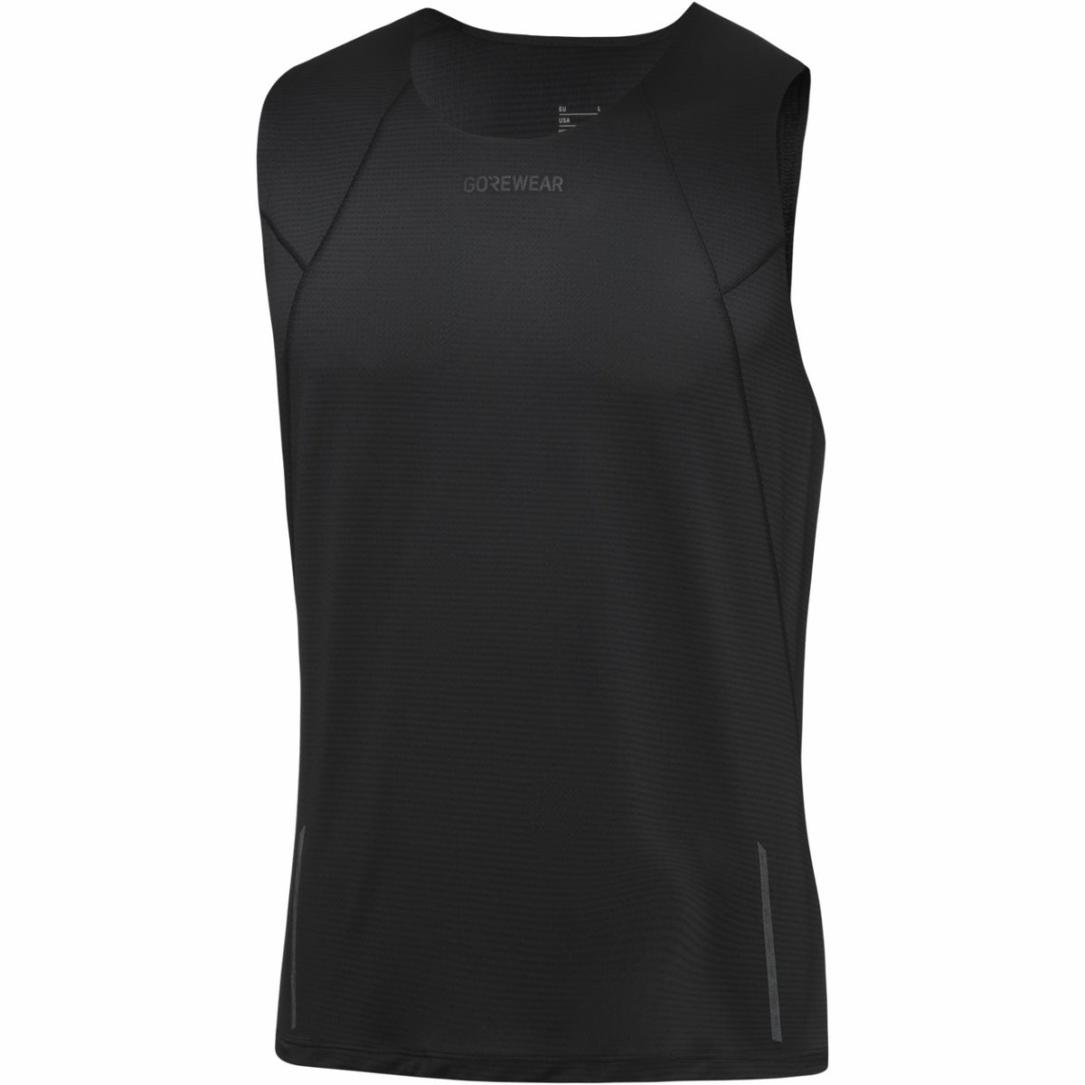 Mens Contest 2.0 Singlet - Black