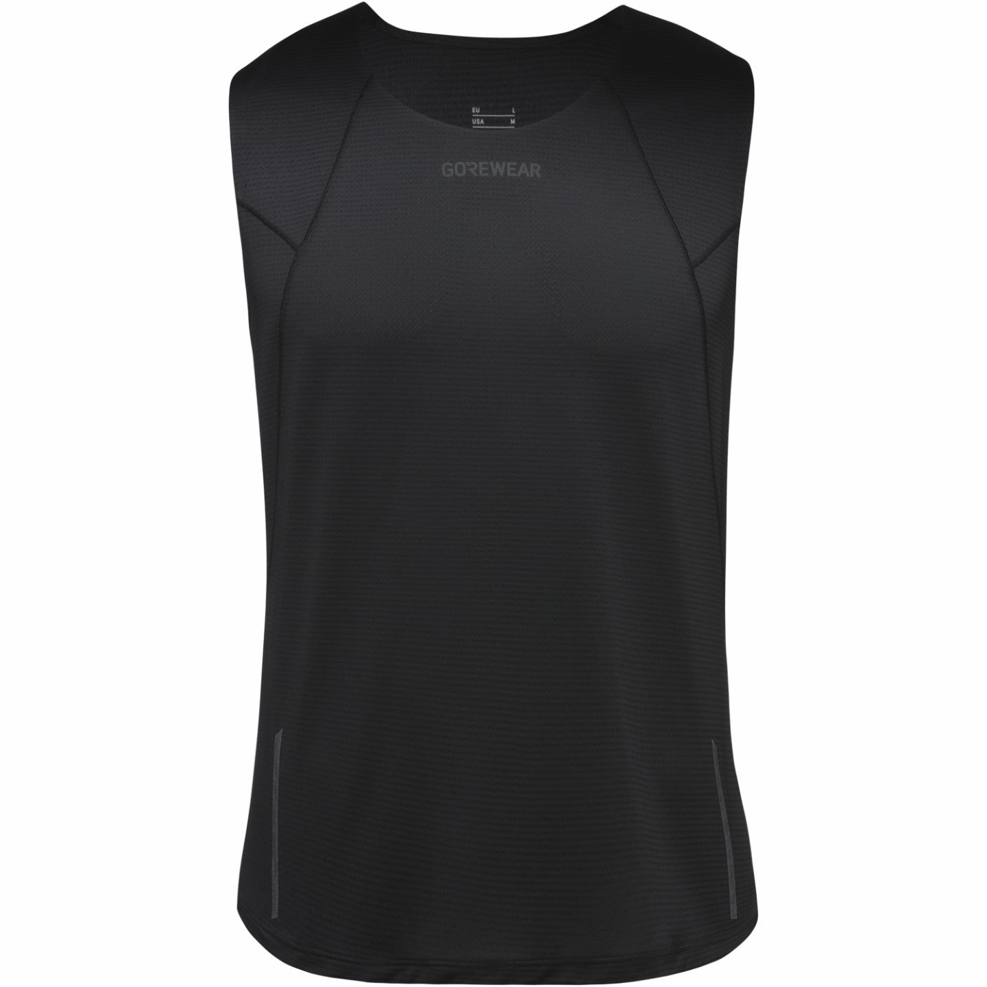 Mens Contest 2.0 Singlet - Black