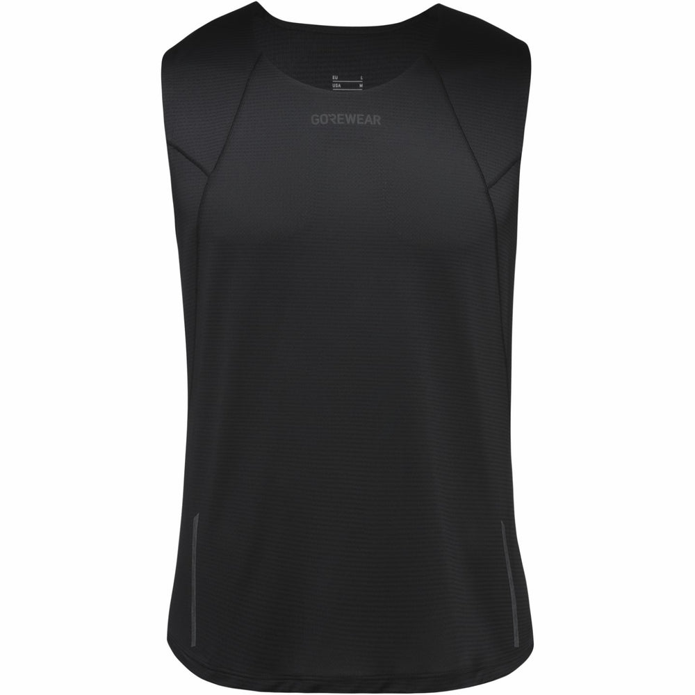 Mens Contest 2.0 Singlet - Black