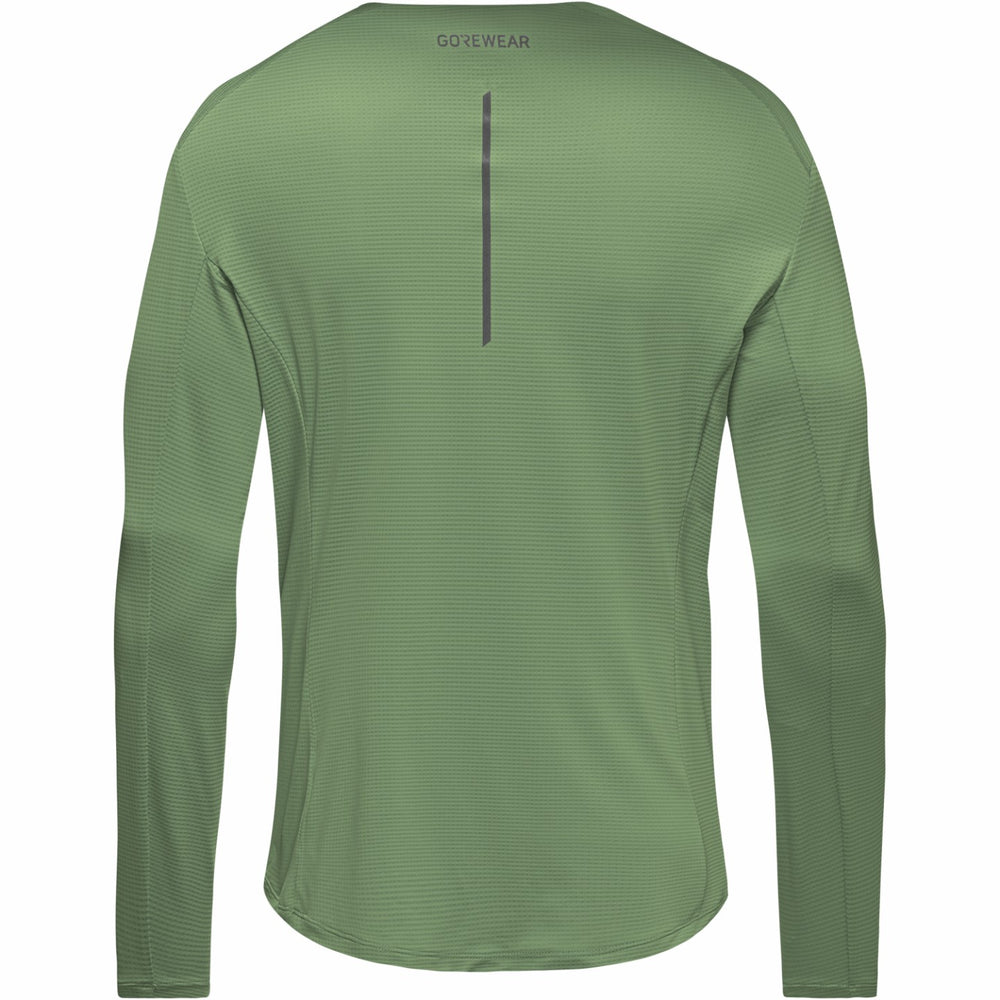 Mens Contest 2.0 Long Sleeve Tee - Engine Green