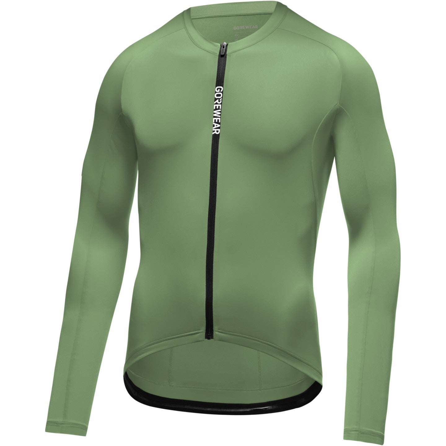 Mens SPINSHIFT Long Sleeve Jersey - Engine Green