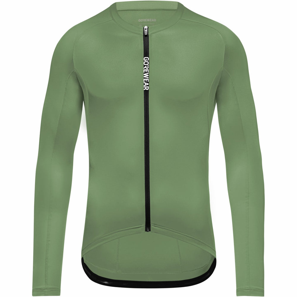 Mens SPINSHIFT Long Sleeve Jersey - Engine Green