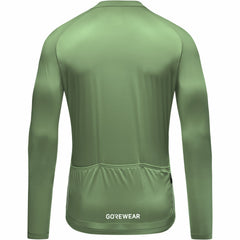 Mens SPINSHIFT Long Sleeve Jersey - Engine Green
