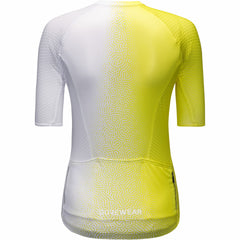 Womens SPINSHIFT Breathe Jersey - Washed Neon Yellow/White