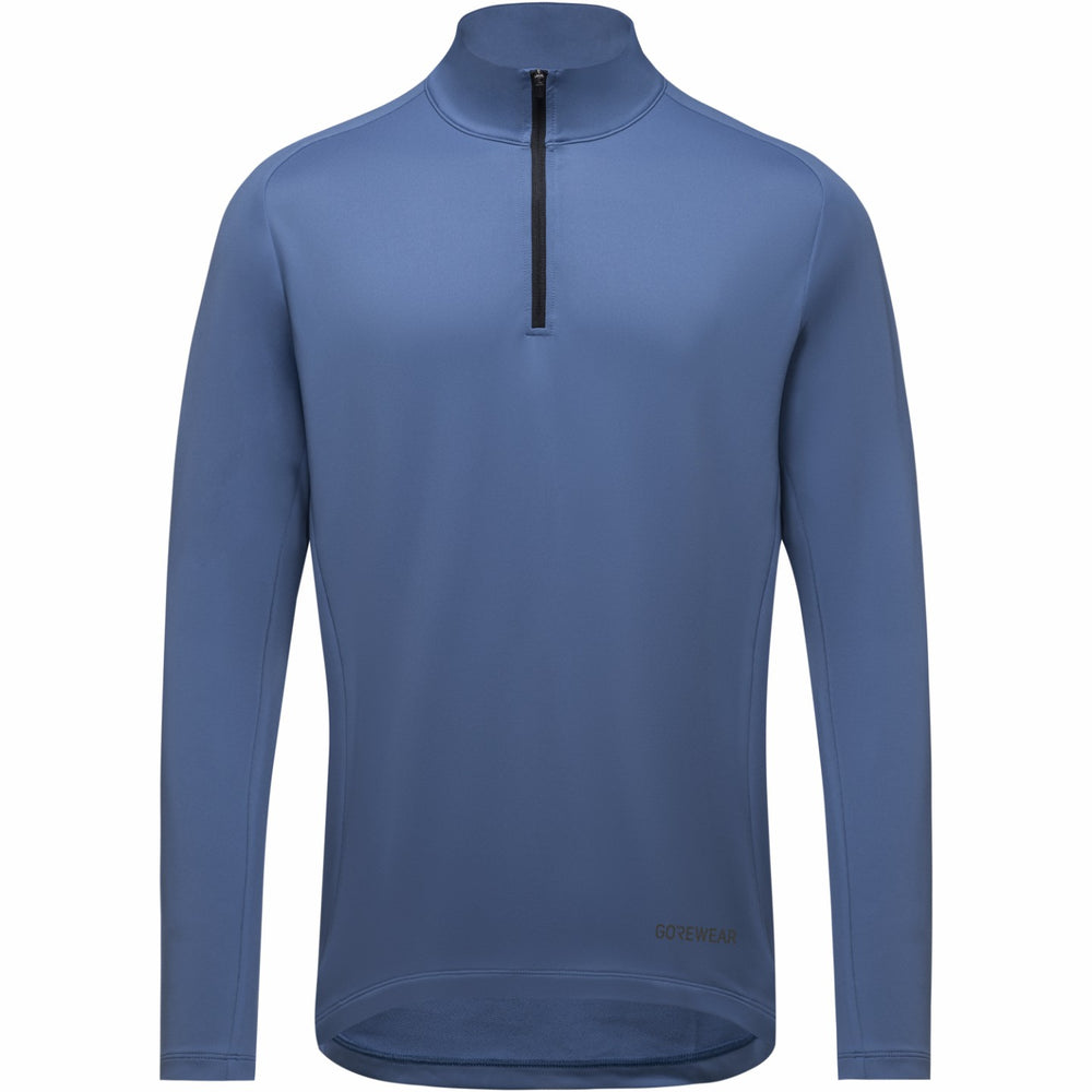 Mens Everyday Mid 1/4 Zip - Cargo Blue