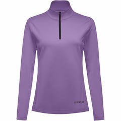 Womens Everyday Mid 1/4 Zip - Scrub Purple
