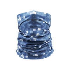 Men/Womens Essence Light Neckwarmer - Cargo Blue/White