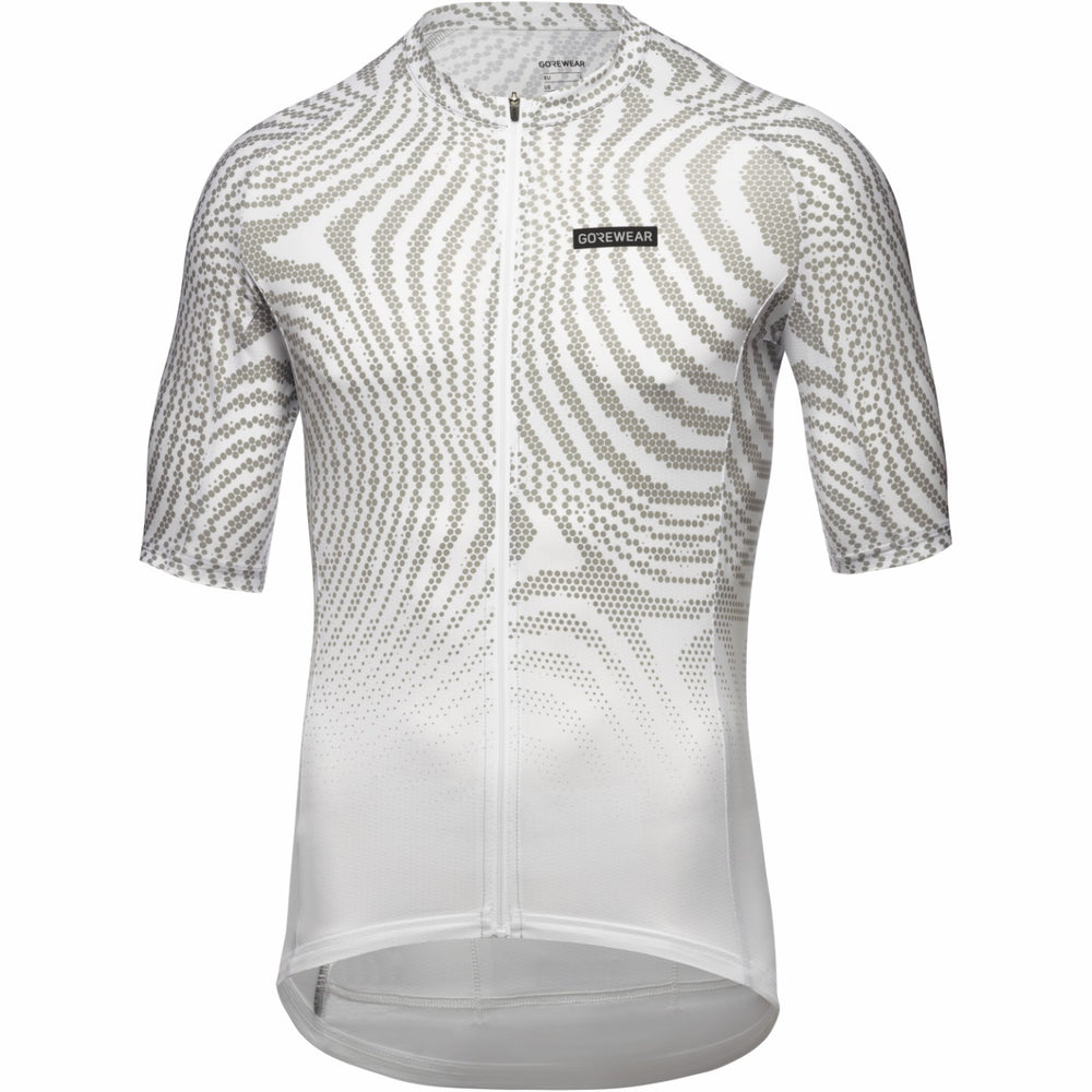 Mens Spirit Moire Jersey - White/Lab Gray