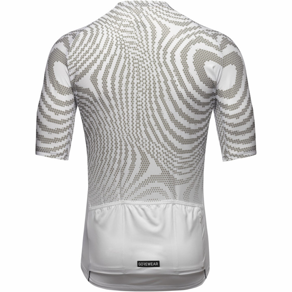 Mens Spirit Moire Jersey - White/Lab Gray