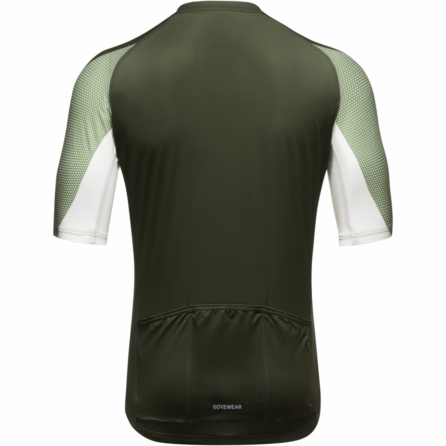 Mens Spirit Triangles Jersey - Utility Green/White