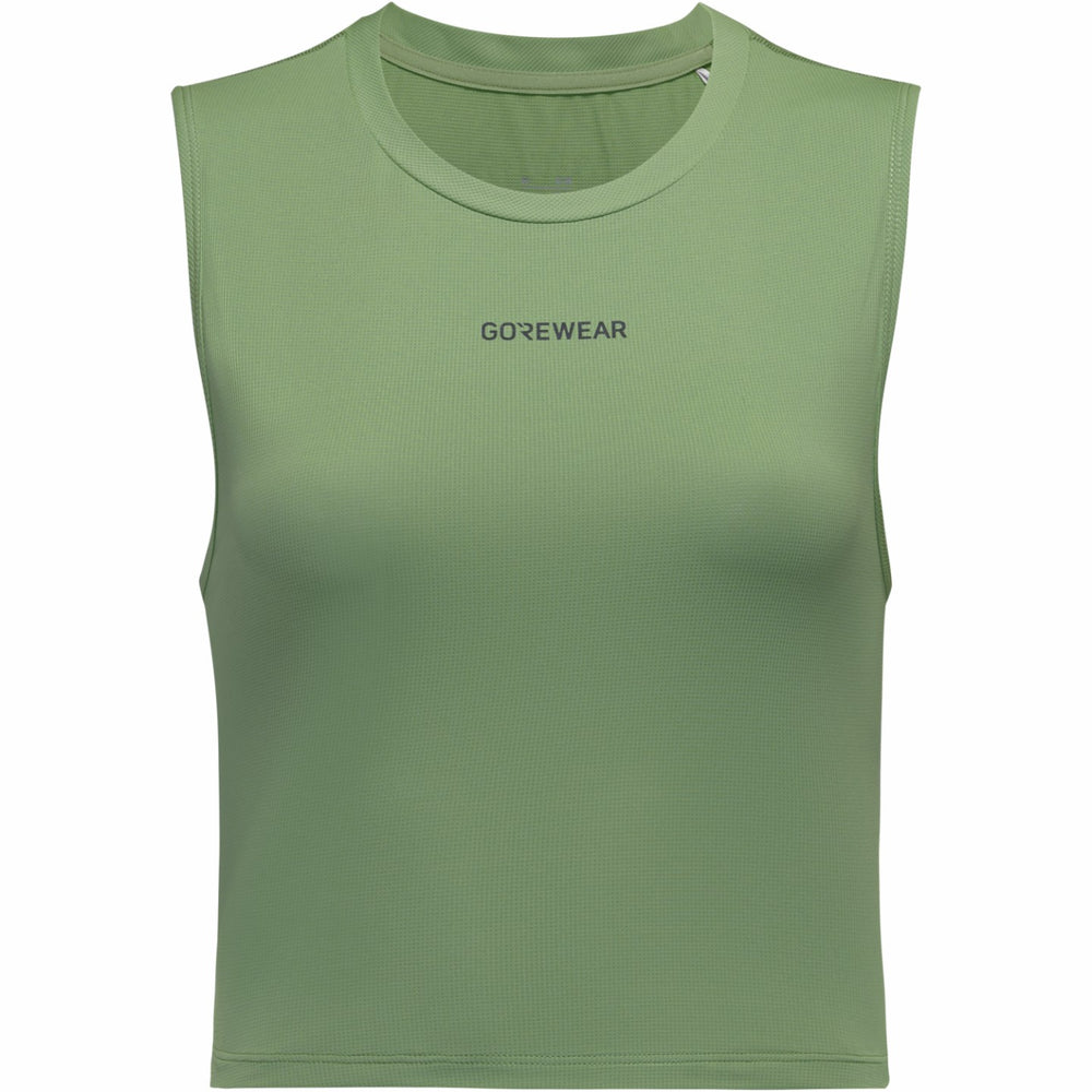 Womens Everyday Crop Top - Engine Green
