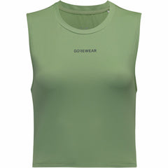 Womens Everyday Crop Top - Engine Green