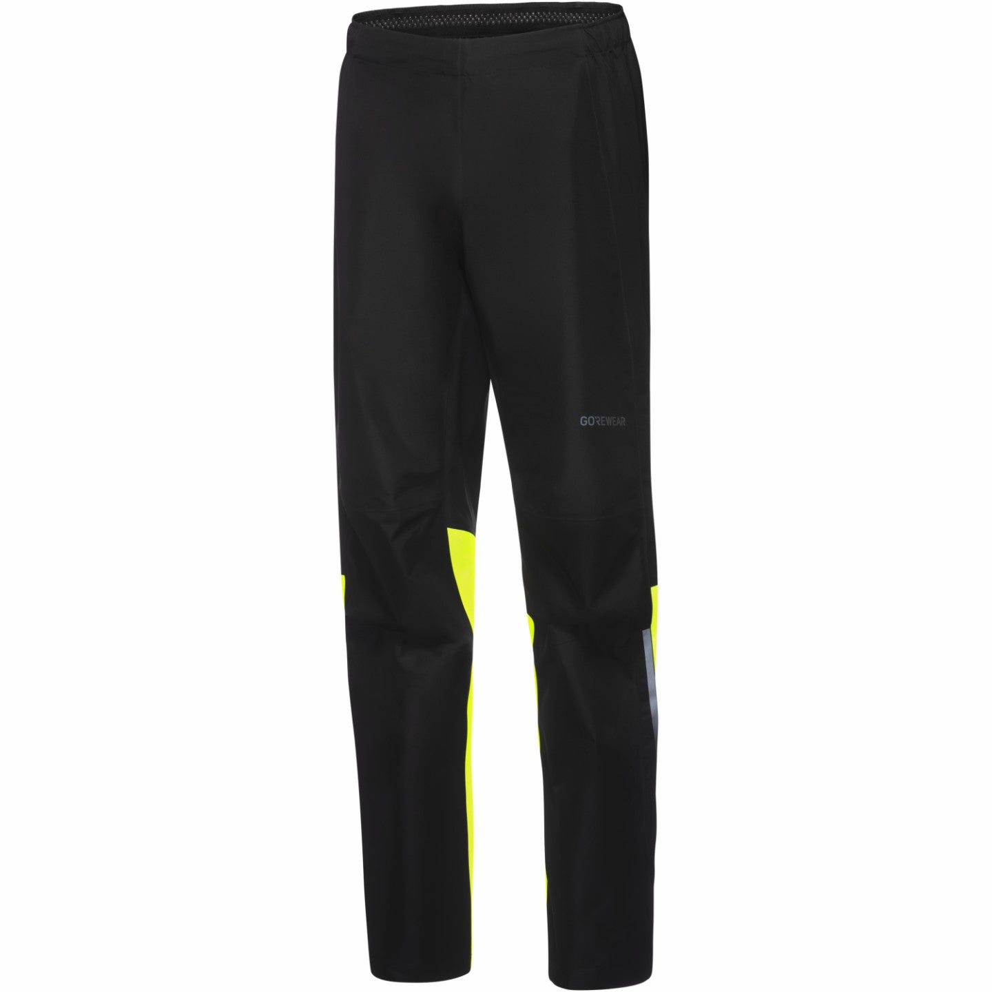 Mens GLIDEWHEEL GORE-TEX Pants - Black/Neon Yellow