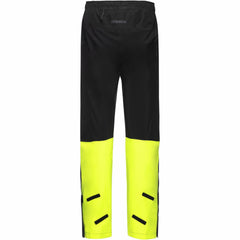 Mens GLIDEWHEEL GORE-TEX Pants - Black/Neon Yellow