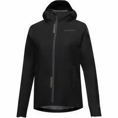 Womens CONCURVE LE3 GORE-TEX Jacket Iridescent Trim - Black