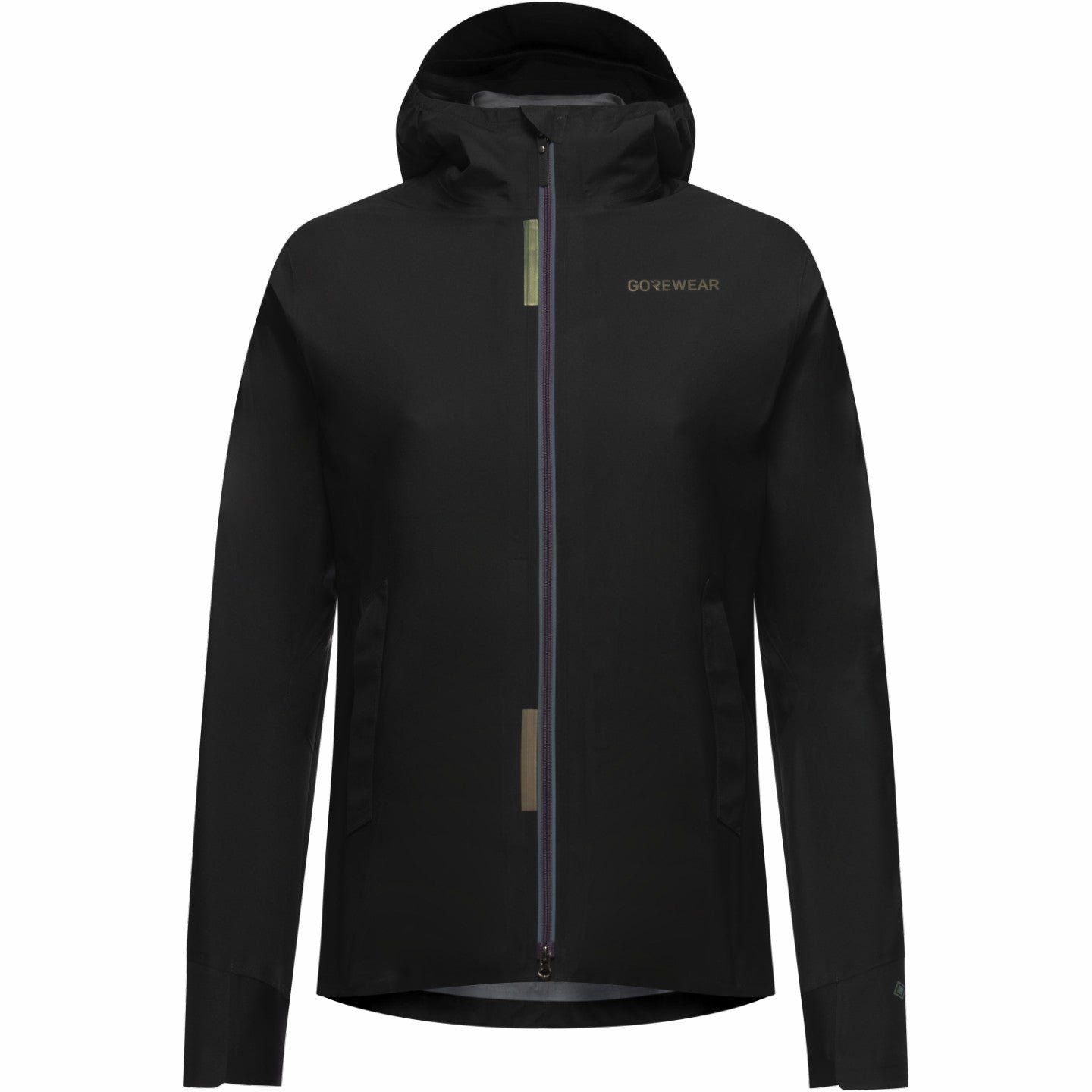 Womens CONCURVE LE3 GORE-TEX Jacket Iridescent Trim - Black