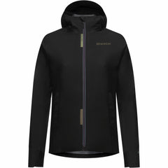Womens CONCURVE LE3 GORE-TEX Jacket Iridescent Trim - Black
