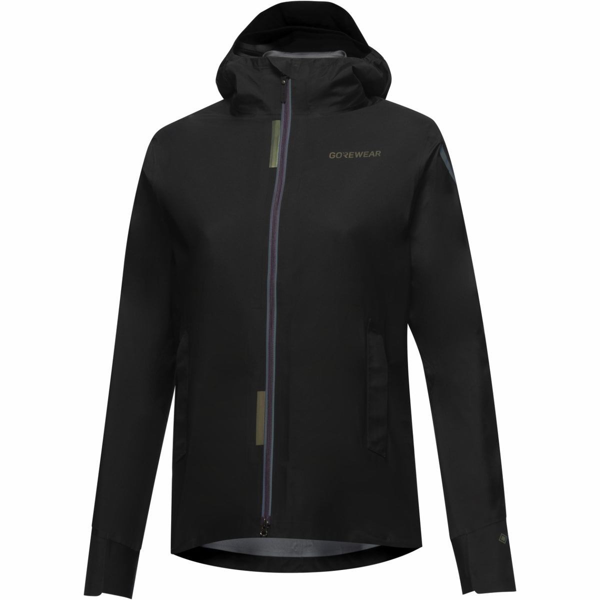 Mens CONCURVE LE3 GORE-TEX Jacket Iridescent Trim - Black