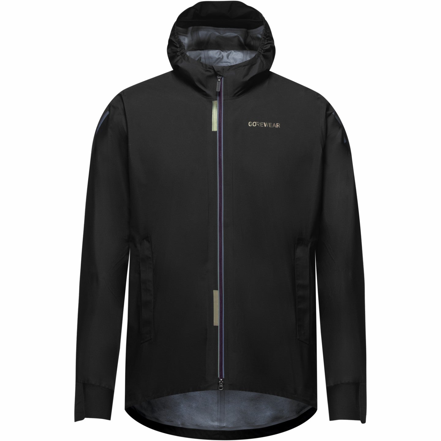 Mens CONCURVE LE3 GORE-TEX Jacket Iridescent Trim - Black