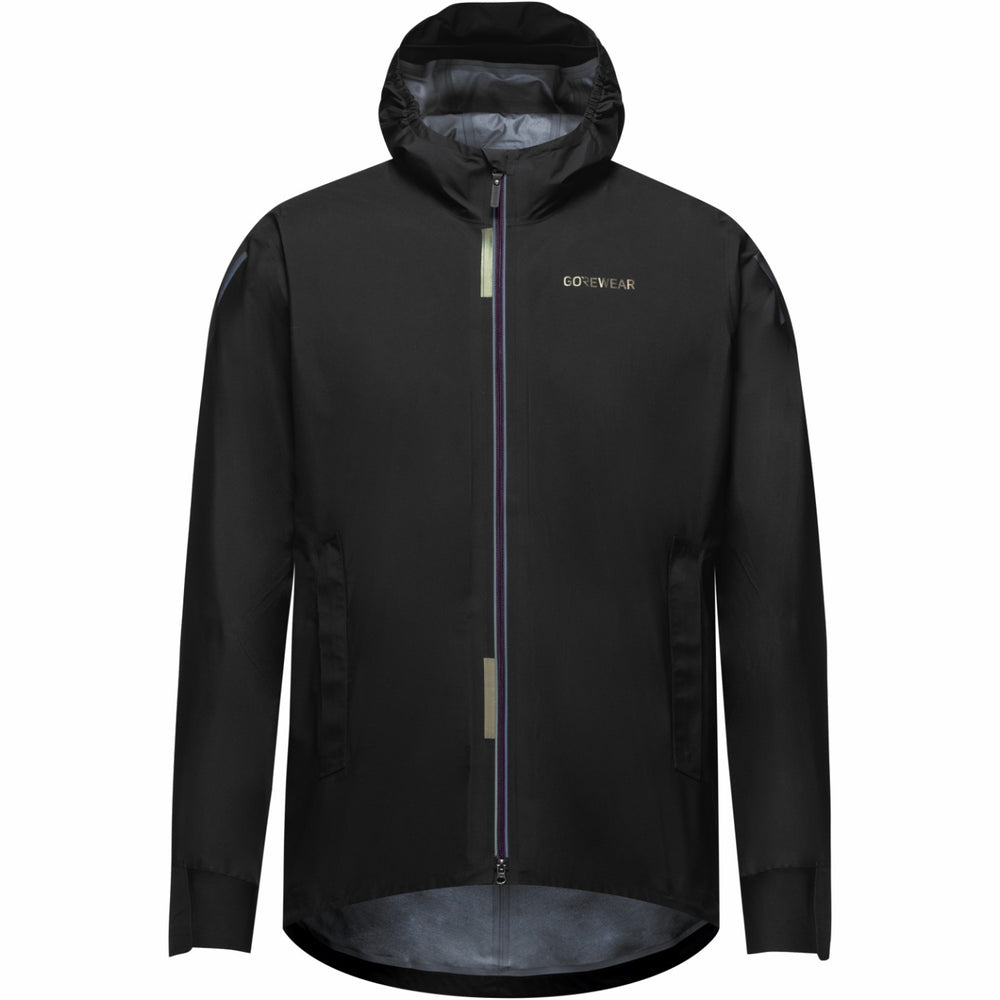 Mens CONCURVE LE3 GORE-TEX Jacket Iridescent Trim - Black