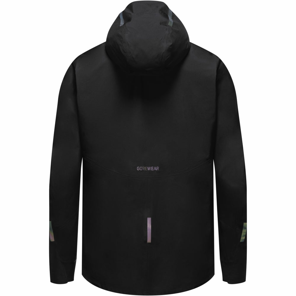 Mens CONCURVE LE3 GORE-TEX Jacket Iridescent Trim - Black