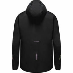 Mens CONCURVE LE3 GORE-TEX Jacket Iridescent Trim - Black