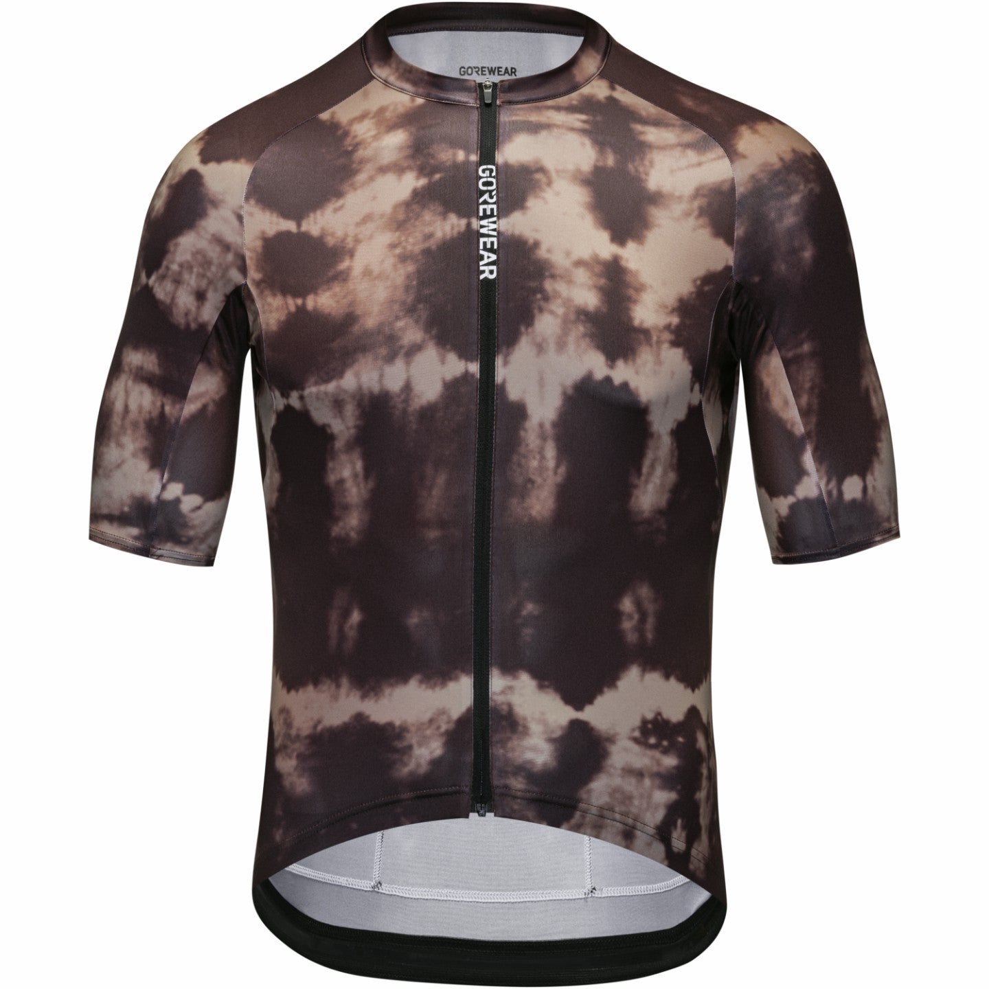 Mens SPINSHIFT Shibori Jersey - Utility Brown/Tech Beige