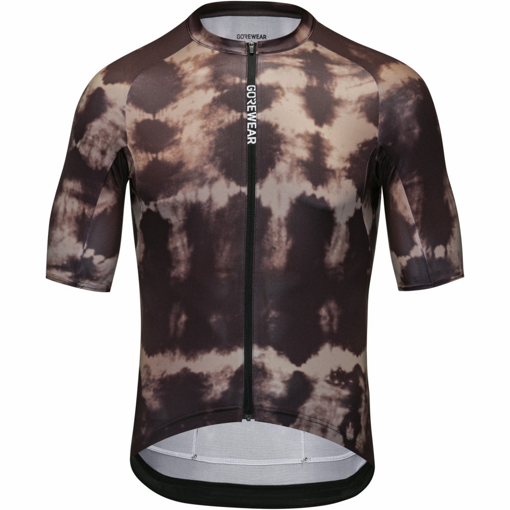 Mens SPINSHIFT Shibori Jersey - Utility Brown/Tech Beige